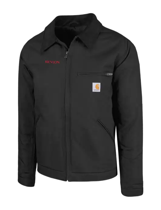 Carhartt Black Duck Detroit Jacket w/Revlon Logo