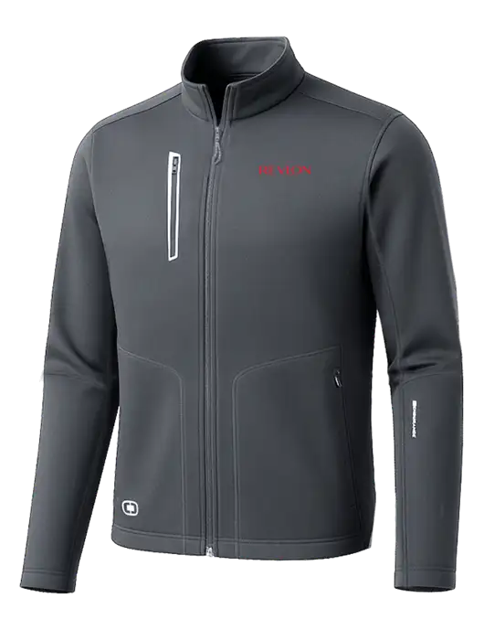 OGIO Dark Grey Endurance Fulcrum Full-Zip w/Revlon Logo