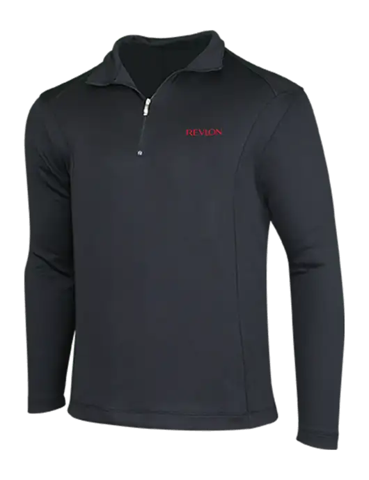 NIKE Black Sport Cover-Up w/Revlon Logo