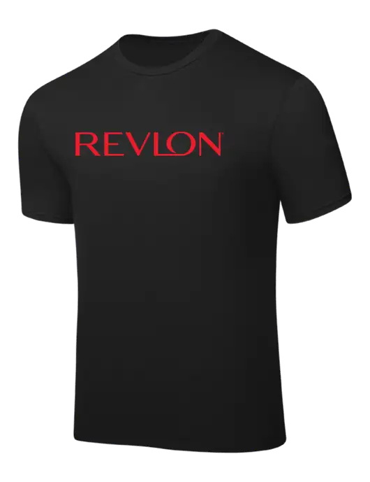 Black PosiCharge Competitor Tee w/Revlon Logo