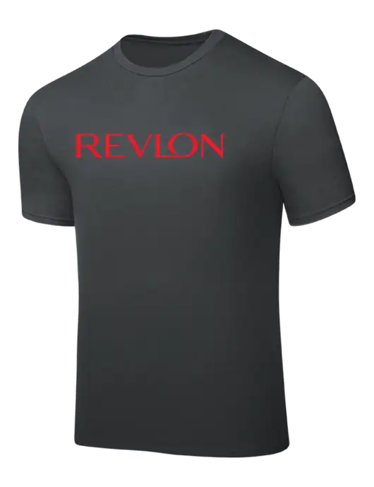 Dark Grey PosiCharge Competitor Tee w/Revlon Logo