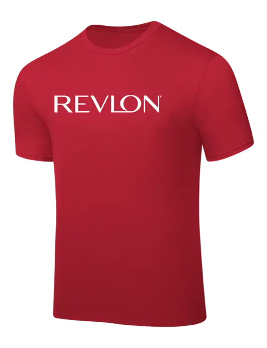 Red PosiCharge Competitor Tee w/Revlon Logo