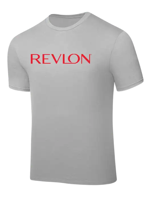 Silver PosiCharge Competitor Tee w/Revlon Logo
