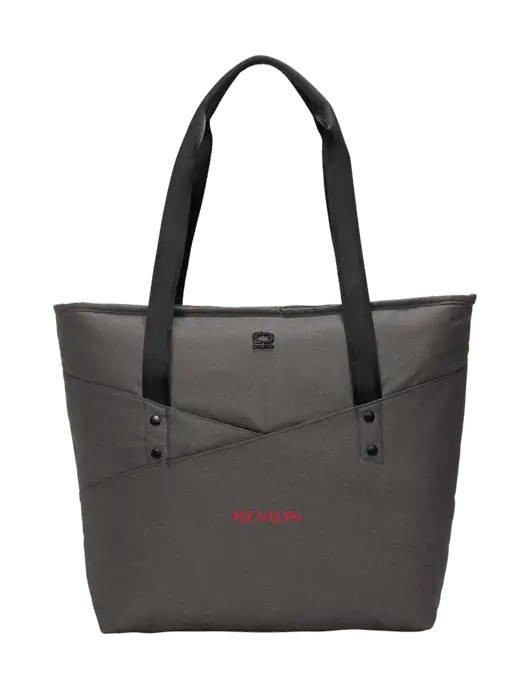 OGIO Tarmac Heather Downtown Tote 
 w/Revlon Logo